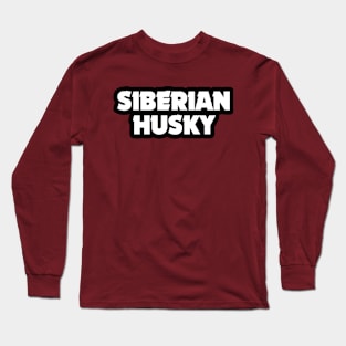 Siberian Husky Long Sleeve T-Shirt